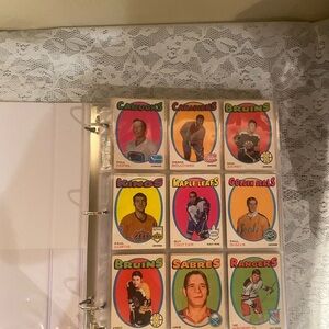 1971-72 O PEE CHEE HOCKEY COMPLETE SET 264/264